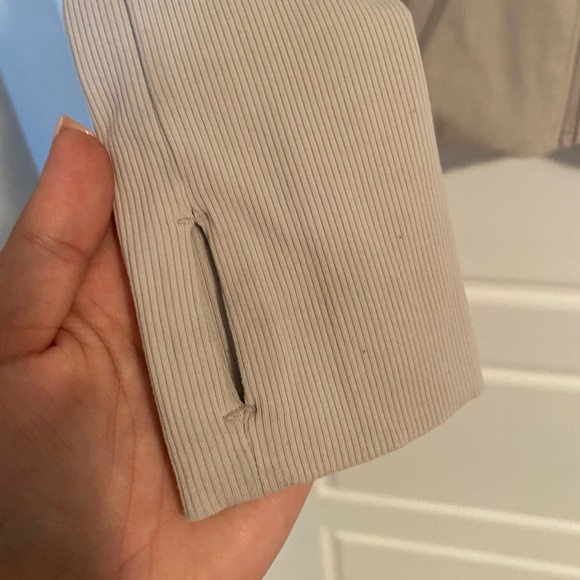 Women’s Grey Lululemon Zip Up Sweater - Picture 2 of 4